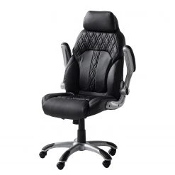 Furnitive Fauteuil de bureau Baylor XXL - Noir -Chaises Soldes 1000147213 201007 14052300035 DETAILS P000000001000147213