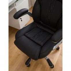 Furnitive Fauteuil de bureau Baylor XXL - Noir -Chaises Soldes 1000147213 201012 11160300042 DETAILS P000000001000147213