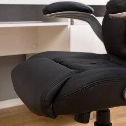 Furnitive Fauteuil de bureau Baylor XXL - Noir -Chaises Soldes 1000147213 201012 11160400045 DETAILS P000000001000147213