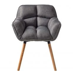 Mørteens Chaise à accoudoirs Lontras - Tissu / Chêne massif - Gris / Chêne 15 Mørteens Chaise à accoudoirs Lontras - Tissu / Chêne massif - Gris / Chêne -Chaises Soldes 1000159236 210323 15220501471 DETAILS P000000001000159236