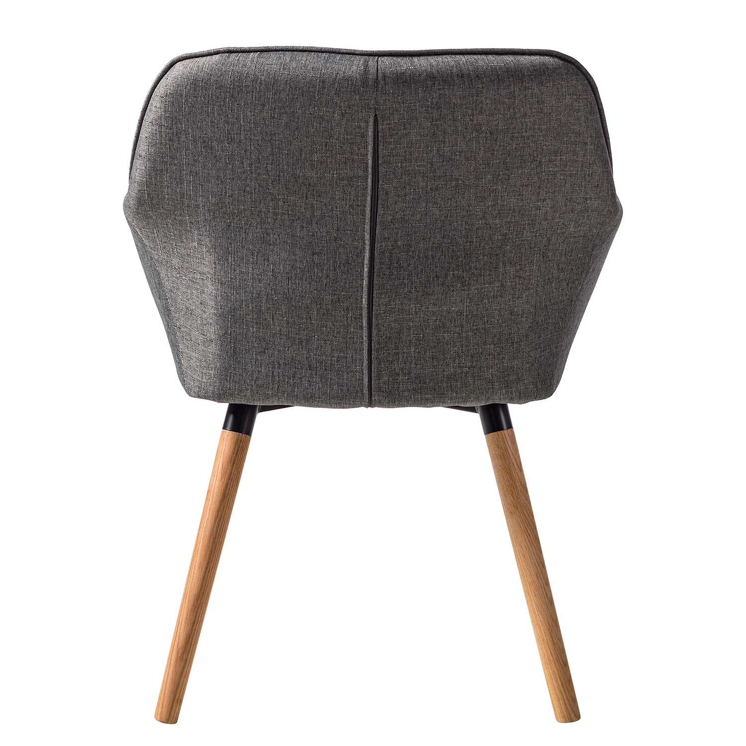 Mørteens Chaise à accoudoirs Lontras - Tissu / Chêne massif - Gris / Chêne 8 Mørteens Chaise à accoudoirs Lontras - Tissu / Chêne massif - Gris / Chêne – Image 6