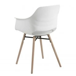 Mørteens Chaises à accoudoirs Camara (lot de 2) - Blanc -Chaises Soldes 1000163191 190315 15245500053 GALLERYIMAGES P000000001000163191