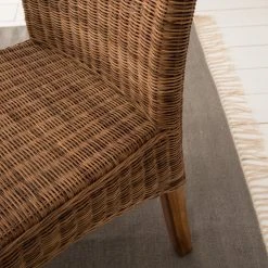 Wolf-Möbel Chaises Bali II (lot de 2) - Rotin / Bois de suar massif - Marron / Suar -Chaises Soldes 1000164657 190909 12382000018 DETAILS P000000001000164657