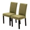 Ars Natura Chaises Flen II (lot de 2) - Tissu / Hêtre massif - Hêtre - Vert olive - Hêtre foncé -Chaises Soldes 1000164665 190320 08365500004 IMAGE P000000001000164665
