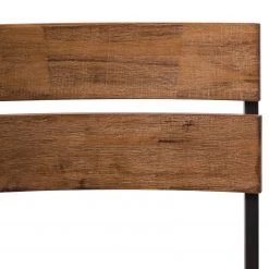 Ars manufacti Chaises Manchester II (lot de 2) - Acacia massif / Métal - Acacia / Noir -Chaises Soldes 1000164684 191010 11422400007 DETAILS P000000001000164684