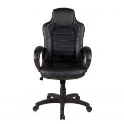 Duo Collection Fauteuil de direction Joris - Imitation cuir / Matière plastique - Noir 16 Duo Collection Fauteuil de direction Joris - Imitation cuir / Matière plastique - Noir -Chaises Soldes 1000168550 190403 07185900008 GALLERYIMAGES P000000001000168550