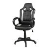 Duo Collection Gaming Chair Fabio - Imitation cuir / Matière plastique - Noir / Blanc