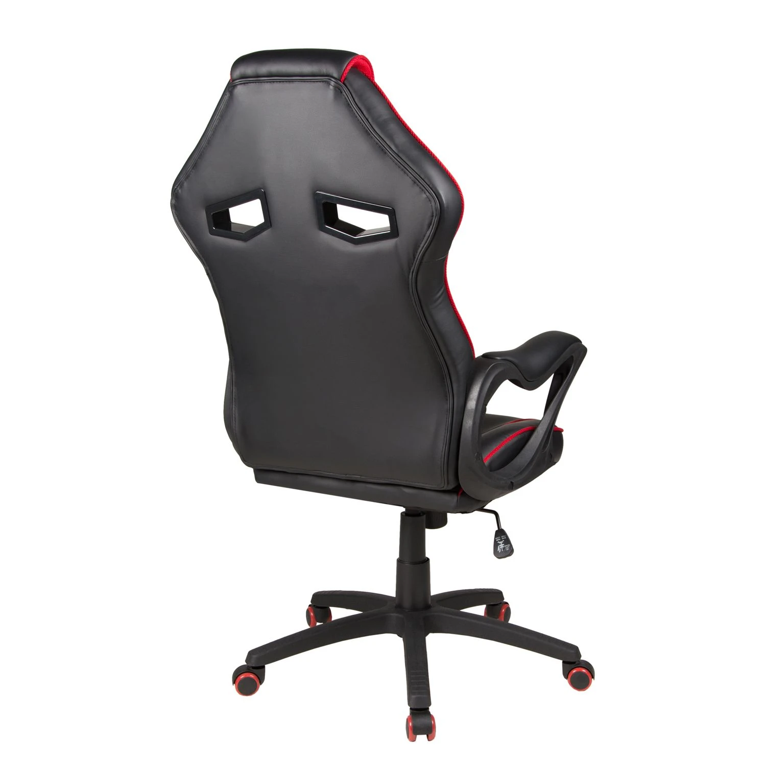 Duo Collection Fauteuil de direction Splash - Imitation cuir / Matière plastique - Noir / Rouge 8 Duo Collection Fauteuil de direction Splash - Imitation cuir / Matière plastique - Noir / Rouge – Image 6