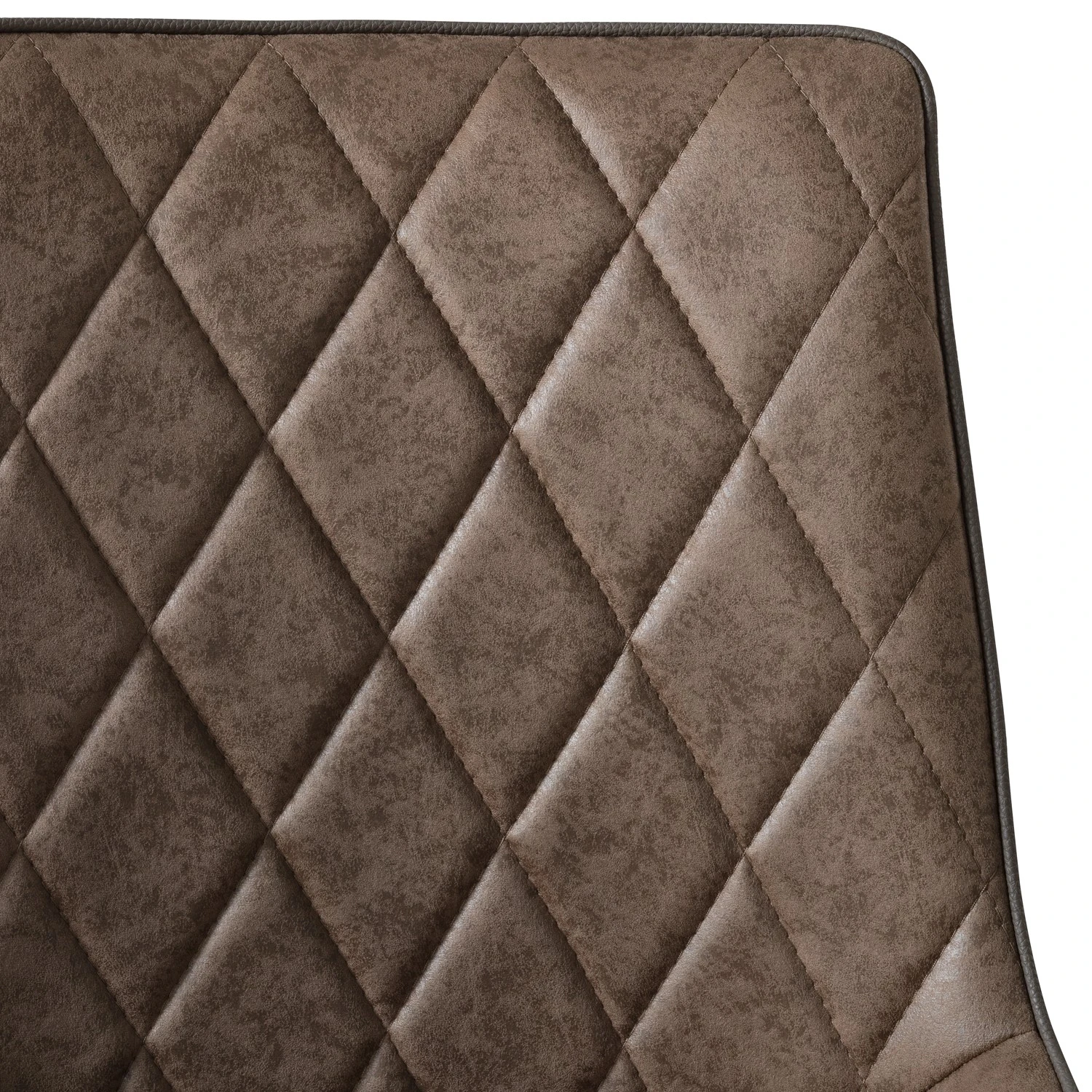 Fredriks Chaises cantilever Saval III (lot de 2) - Imitation cuir / Acier inoxydable - Marron vintage 10 Fredriks Chaises cantilever Saval III (lot de 2) - Imitation cuir / Acier inoxydable - Marron vintage – Image 8