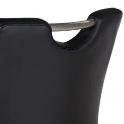 Fredriks Chaises cantilever Ratos (lot de 2) - Imitation cuir / Acier inoxydable - Noir 25 Fredriks Chaises cantilever Ratos (lot de 2) - Imitation cuir / Acier inoxydable - Noir -Chaises Soldes 1000169678 220404 034 DETAILS P000000001000169678