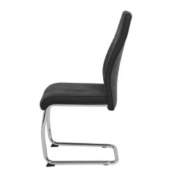 Loftscape Chaise cantilever La Luna - Anthracite - Lot de 2 -Chaises Soldes 1000171106 190418 11493500113 GALLERYIMAGES P000000001000171106