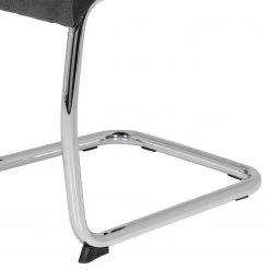 Loftscape Chaise cantilever La Luna - Anthracite - Lot de 2 -Chaises Soldes 1000171106 190418 11493500118 GALLERYIMAGES P000000001000171106