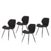 Loftscape Chaises Ripley (lot de 4) - Microfibre / Acier - Anthracite - Anthracite 2 Loftscape Chaises Ripley (lot de 4) - Microfibre / Acier - Anthracite - Anthracite -Chaises Soldes 1000171122 190418 11494000204 IMAGE P000000001000171122