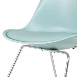Tenzo Chaises Gina VIII (lot de 2) - Matière plastique / Métal - Bleu pastel / Chrome 8 Tenzo Chaises Gina VIII (lot de 2) - Matière plastique / Métal - Bleu pastel / Chrome -Chaises Soldes 1000175512 190614 06463800031 GALLERYIMAGES P000000001000175512