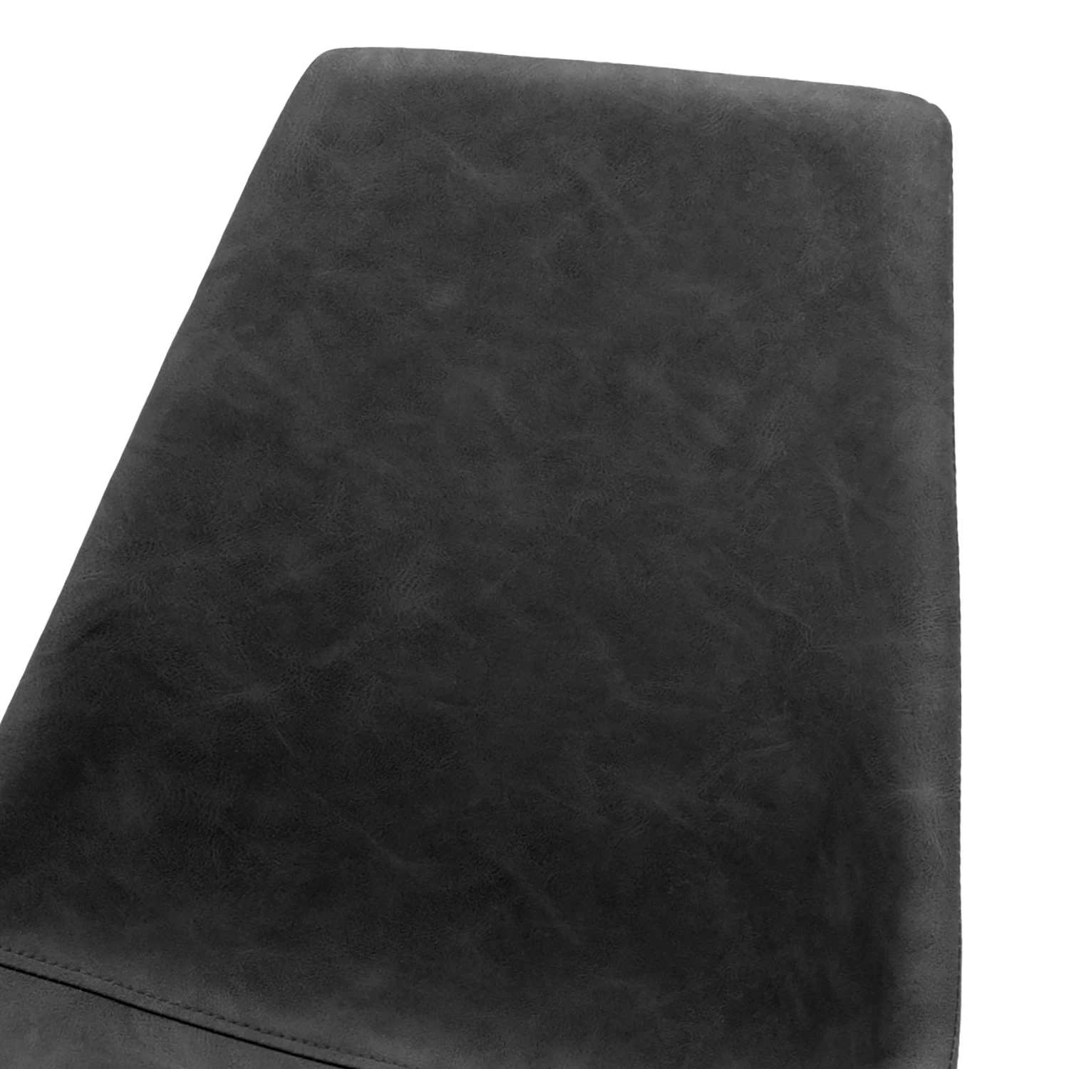 Tenzo Chaises capitonnées Alice (lot de 2) - Tissu / Métal - Chrome - Anthracite 5 Tenzo Chaises capitonnées Alice (lot de 2) - Tissu / Métal - Chrome - Anthracite – Image 3