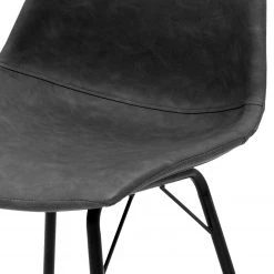 Tenzo Chaises capitonnées Alice (lot de 2) - Tissu / Métal - Chrome - Anthracite 10 Tenzo Chaises capitonnées Alice (lot de 2) - Tissu / Métal - Chrome - Anthracite -Chaises Soldes 1000175519 200130 06014500004 DETAILS P000000001000175519