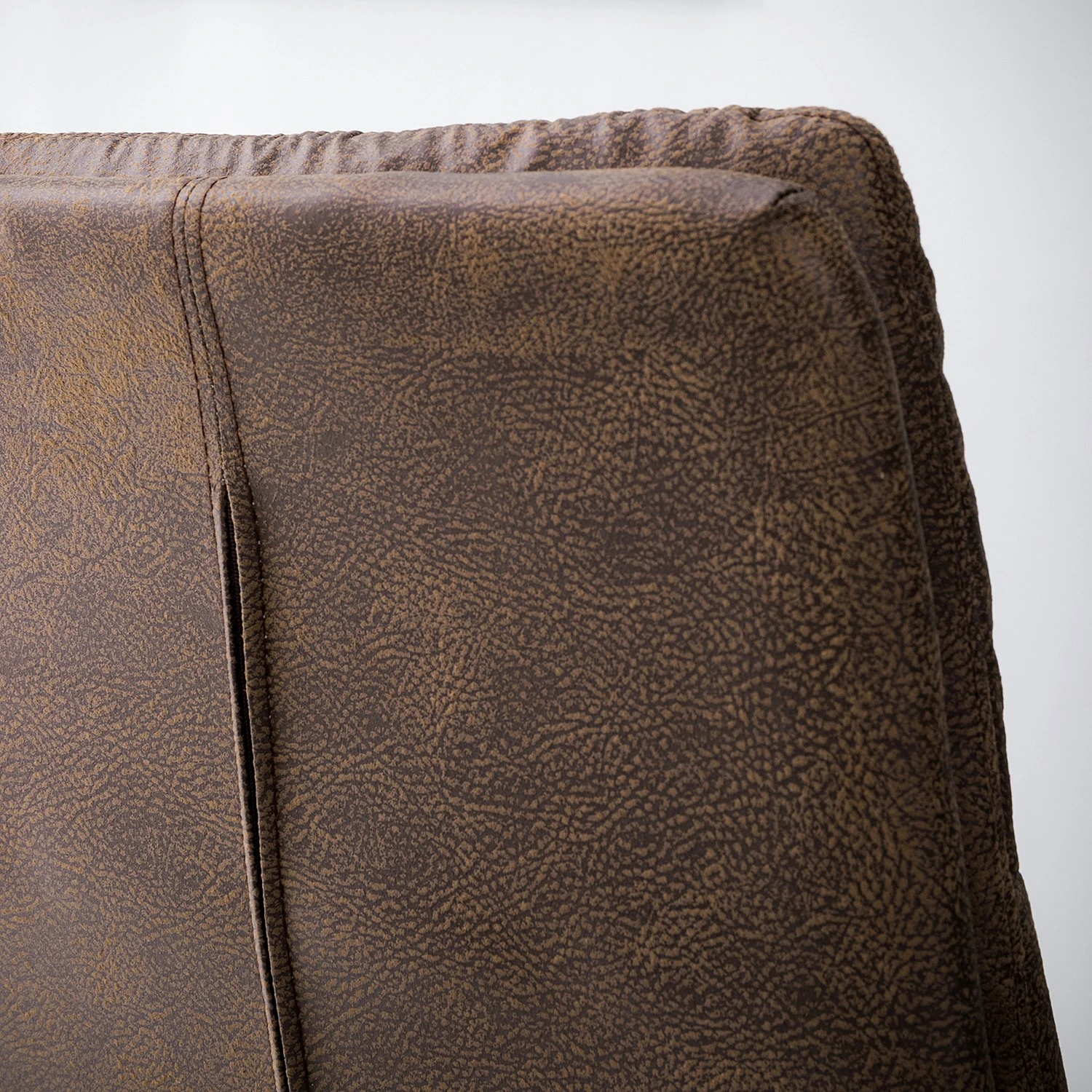 Red Living Chaise à accoudoirs Parks - Marron vintage 9 Red Living Chaise à accoudoirs Parks - Marron vintage – Image 7