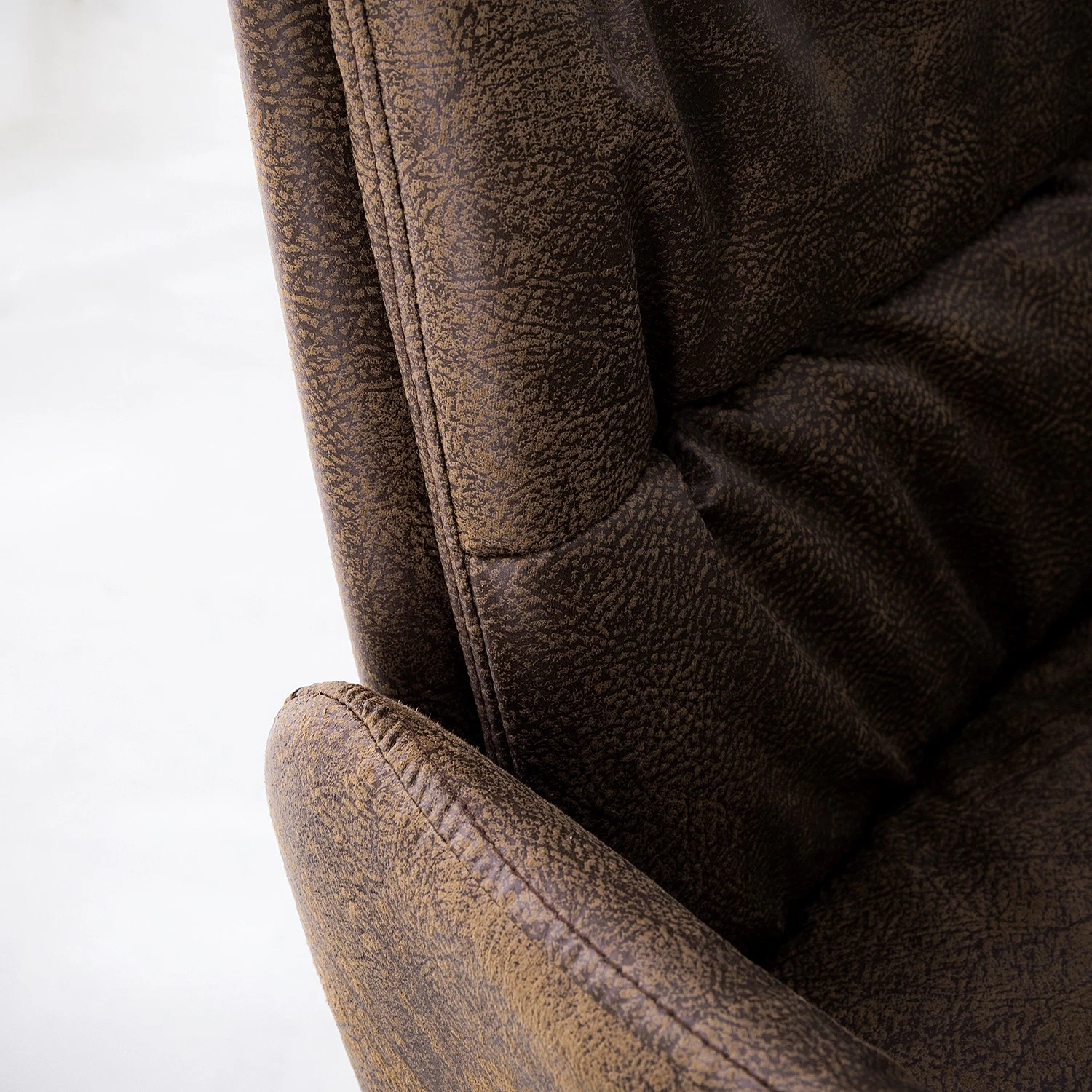 Red Living Chaise à accoudoirs Parks - Marron vintage 11 Red Living Chaise à accoudoirs Parks - Marron vintage – Image 9