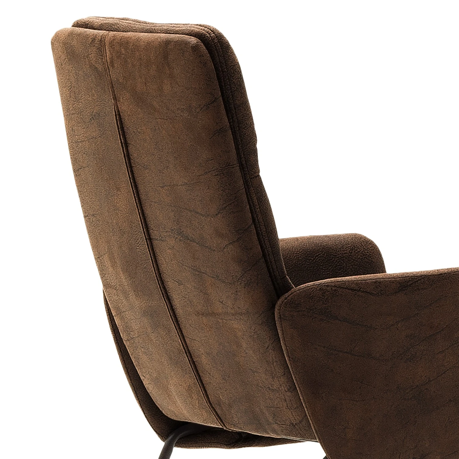 Red Living Chaise à accoudoirs Parks - Marron vintage 16 Red Living Chaise à accoudoirs Parks - Marron vintage – Image 14