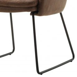 Red Living Chaise à accoudoirs Parks - Marron vintage 33 Red Living Chaise à accoudoirs Parks - Marron vintage -Chaises Soldes 1000176445 210302 08273000031 DETAILS P000000001000176445