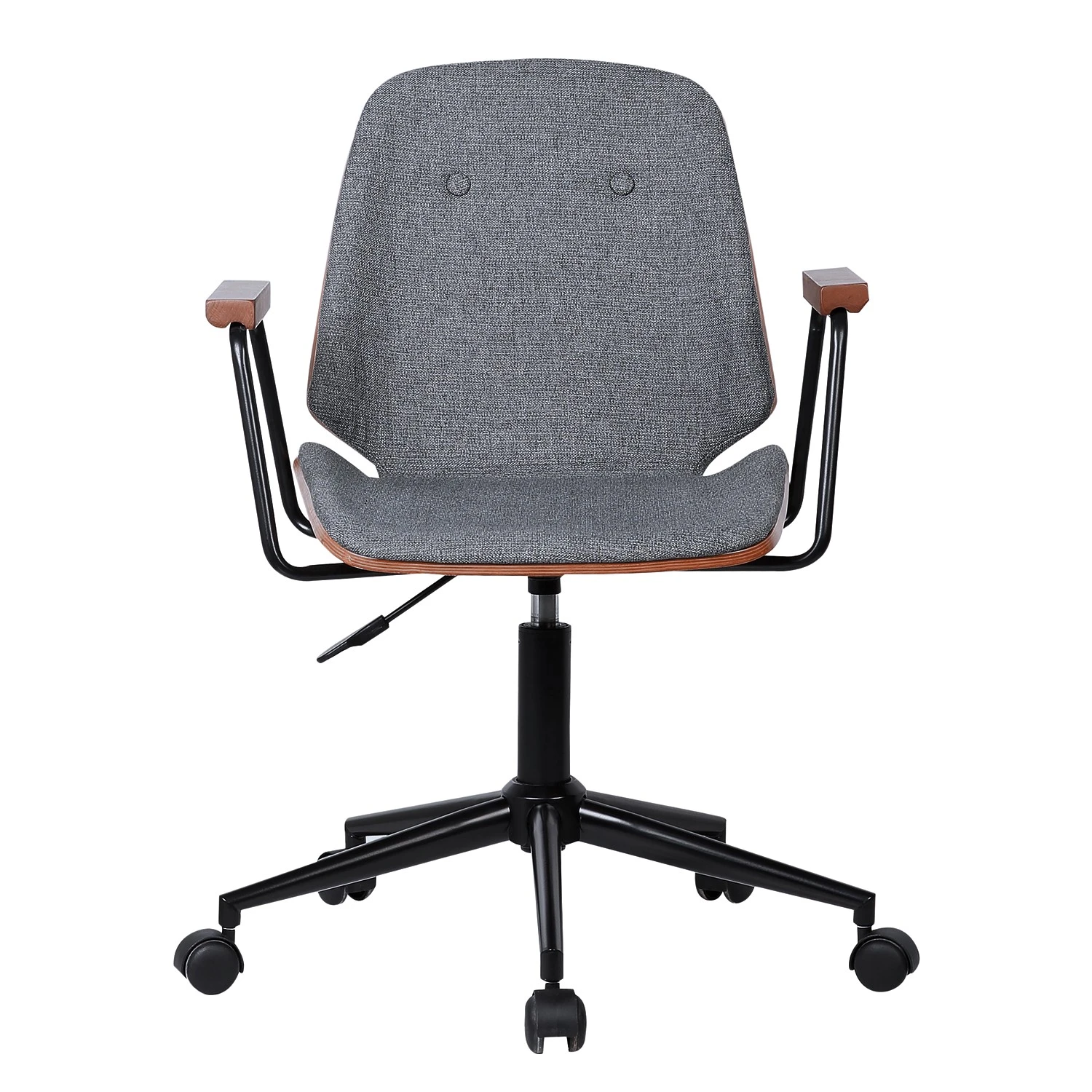 Studio Copenhagen Chaise de bureau pivotante Ganalu I - Tissu / acier 5 Studio Copenhagen Chaise de bureau pivotante Ganalu I - Tissu / acier – Image 3