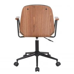 Mørteens Chaise de bureau pivotante Ganalu II - Imitation cuir - Noir / Noyer 13 Mørteens Chaise de bureau pivotante Ganalu II - Imitation cuir - Noir / Noyer -Chaises Soldes 1000176723 190614 12071900124 GALLERYIMAGES P000000001000176723