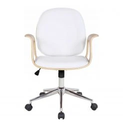 Mørteens Chaise de bureau pivotante Kinnula - Imitation cuir - Frêne / Blanc 14 Mørteens Chaise de bureau pivotante Kinnula - Imitation cuir - Frêne / Blanc -Chaises Soldes 1000176724 190614 12072000131 GALLERYIMAGES P000000001000176724