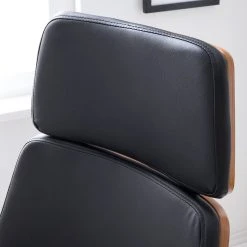 Studio Copenhagen Fauteuil de direction Zevia - Noir / Noyer -Chaises Soldes 1000176736 190614 12073100209 GALLERYIMAGES P000000001000176736