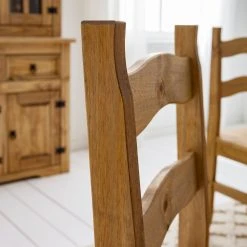 Maison Belfort Chaises Finca Rustica (lot de 2) - Pin massif - Epicéa naturel -Chaises Soldes 1000178031 200529 06234900024 DETAILS P000000001000178031