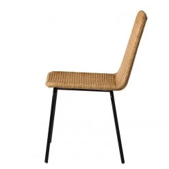 Ars manufacti Chaise Vina II - Rotin / Métal - Rotin / Noir -Chaises Soldes 1000178082 200225 13061300031 DETAILS P000000001000178082