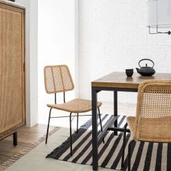 Ars manufacti Chaise Vina I - Rotin / Métal - Rotin / Noir 17 Ars manufacti Chaise Vina I - Rotin / Métal - Rotin / Noir -Chaises Soldes 1000178092 200428 12090700006 MOOD DETAILS P000000001000178092 mood