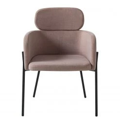 Mørteens Chaises à accoudoirs Menly - Tissu / Métal - Noir - Rose vieilli 20 Mørteens Chaises à accoudoirs Menly - Tissu / Métal - Noir - Rose vieilli -Chaises Soldes 1000179459 200121 14403000016 DETAILS P000000001000179459