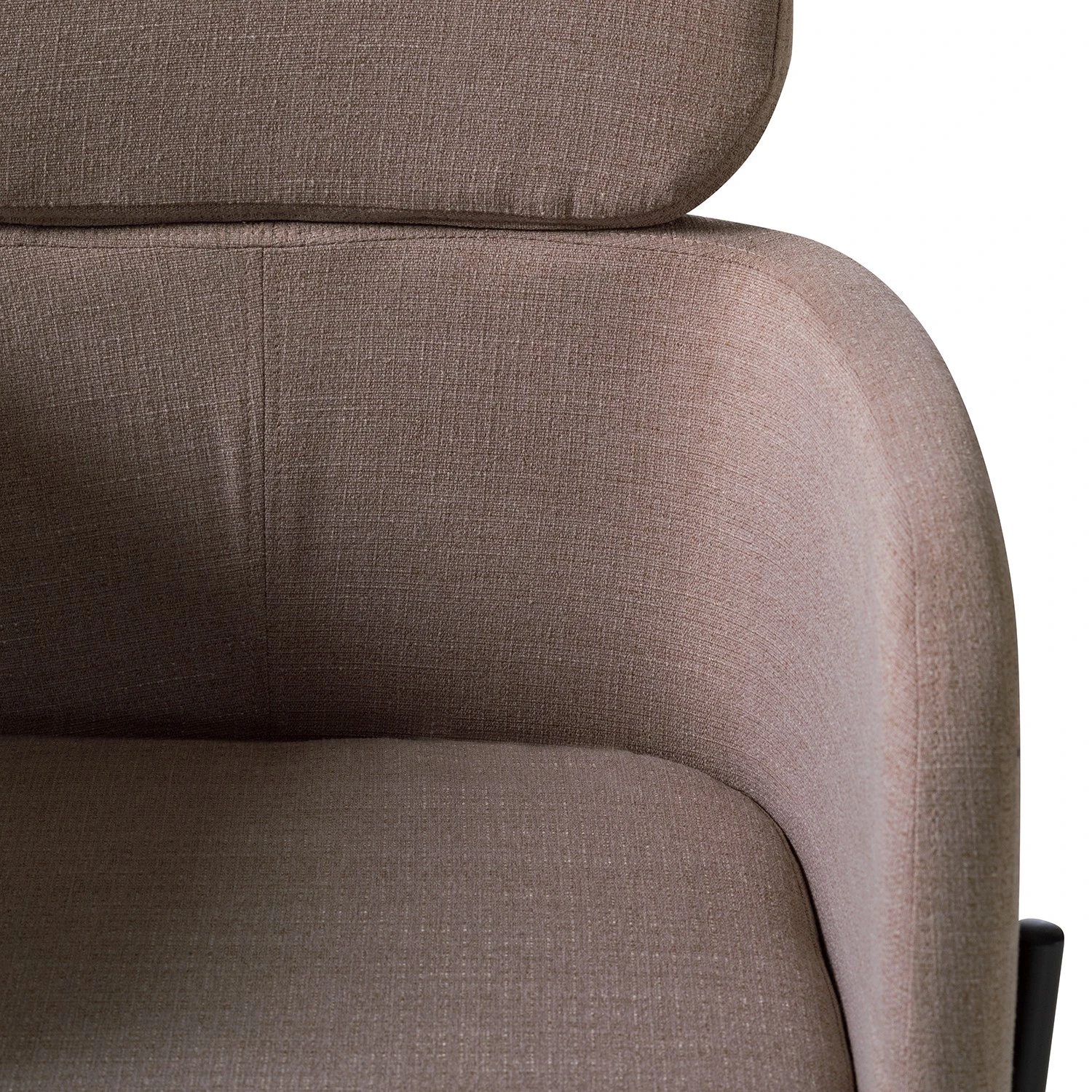 Mørteens Chaises à accoudoirs Menly - Tissu / Métal - Noir - Rose vieilli 12 Mørteens Chaises à accoudoirs Menly - Tissu / Métal - Noir - Rose vieilli – Image 10