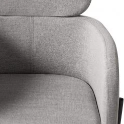 Mørteens Chaises à accoudoirs Menly - Tissu / Métal - Noir - Gris -Chaises Soldes 1000179460 200121 14403300028 DETAILS P000000001000179460