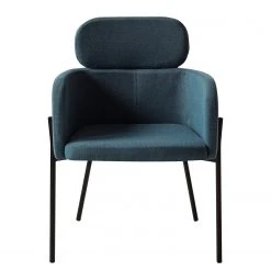 Mørteens Chaises à accoudoirs Menly - Tissu / Métal - Noir - Bleu Gris 19 Mørteens Chaises à accoudoirs Menly - Tissu / Métal - Noir - Bleu Gris -Chaises Soldes 1000179462 200121 14403400037 DETAILS P000000001000179462