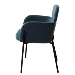 Mørteens Chaises à accoudoirs Menly - Tissu / Métal - Noir - Bleu Gris 20 Mørteens Chaises à accoudoirs Menly - Tissu / Métal - Noir - Bleu Gris -Chaises Soldes 1000179462 200121 14403400038 DETAILS P000000001000179462