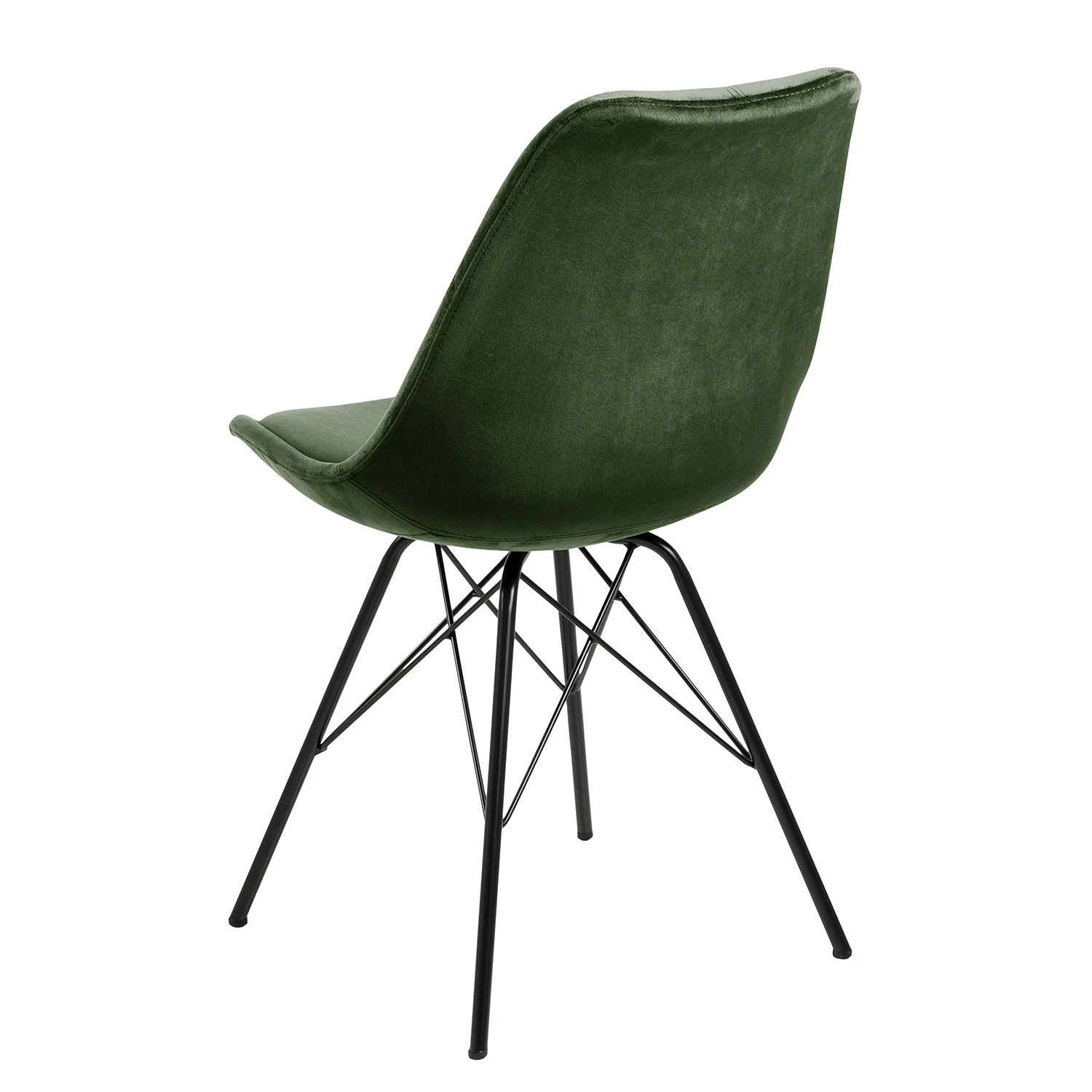 Fredriks Chaises Bonito (lot de 2) - Velours / Fer - Noir - Vert olive 7 Fredriks Chaises Bonito (lot de 2) - Velours / Fer - Noir - Vert olive – Image 5