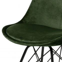 Fredriks Chaises Bonito (lot de 2) - Velours / Fer - Noir - Vert olive 17 Fredriks Chaises Bonito (lot de 2) - Velours / Fer - Noir - Vert olive -Chaises Soldes 1000184100 190812 13044000093 DETAILS P000000001000184100