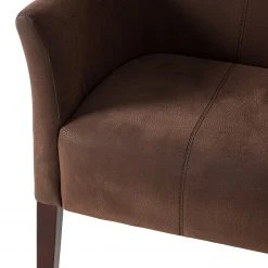 Ars Natura Chaises à accoudoirs Esquina - Imitation cuir / Rotin - Marron vintage / Marron clair chiné -Chaises Soldes 1000184165 200206 10111300010 DETAILS P000000001000184165