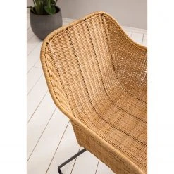Ars manufacti Chaises à accoudoirs Vuna - Rotin / Métal - Rotin naturel / Noir 24 Ars manufacti Chaises à accoudoirs Vuna - Rotin / Métal - Rotin naturel / Noir -Chaises Soldes 1000184178 200317 14455600026 DETAILS P000000001000184178