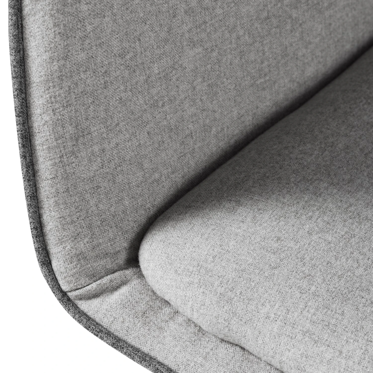 Fredriks Chaise de bureau pivotante Skabu - Tissu / Métal - Chrome - Gris 11 Fredriks Chaise de bureau pivotante Skabu - Tissu / Métal - Chrome - Gris – Image 9