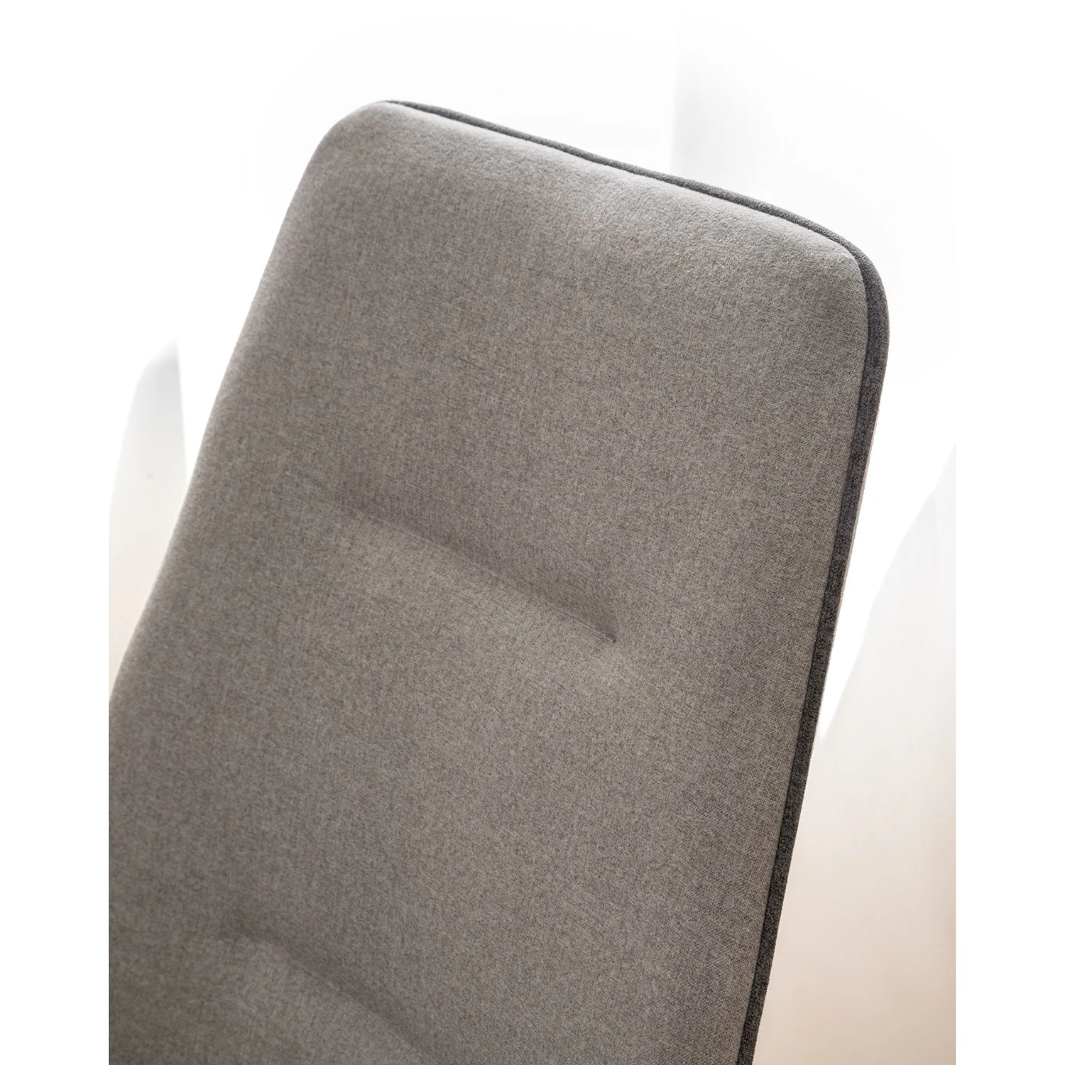 Fredriks Chaise de bureau pivotante Skabu - Tissu / Métal - Chrome - Gris 14 Fredriks Chaise de bureau pivotante Skabu - Tissu / Métal - Chrome - Gris – Image 12