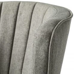 Mørteens Chaise capitonnée Sollia - Tissu / Hêtre massif - Noir - Gris -Chaises Soldes 1000184194 200207 09401300061 DETAILS P000000001000184194