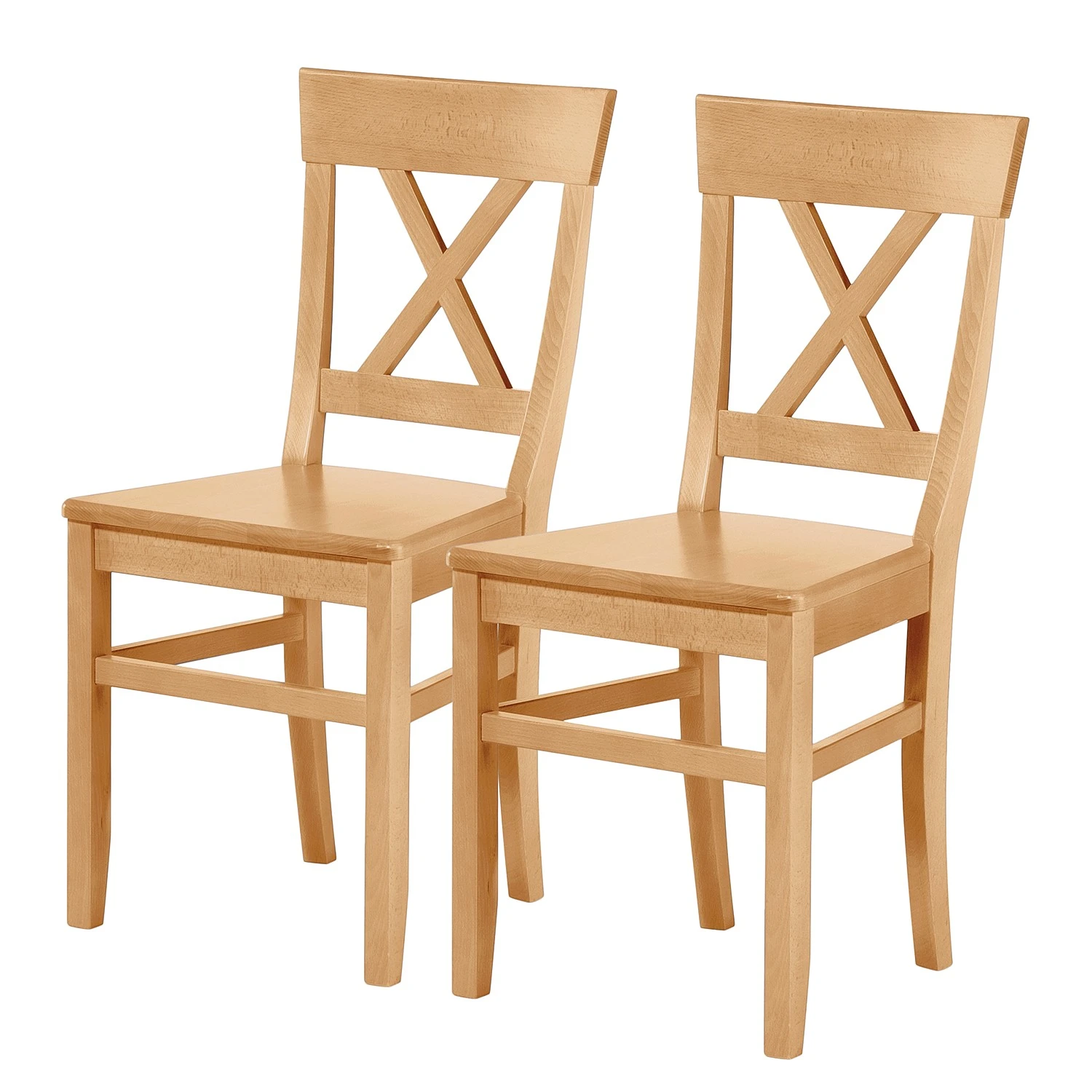 Schösswender Chaises Linz (lot de 2) - Hêtre massif - Hêtre 3 Schösswender Chaises Linz (lot de 2) - Hêtre massif - Hêtre