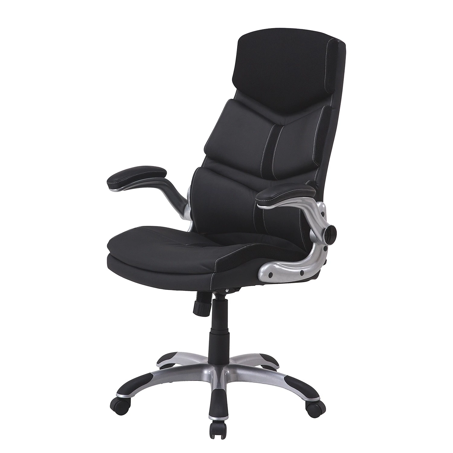 Fredriks Fauteuil de direction Bigbee - Imitation cuir - Noir 3 Fredriks Fauteuil de direction Bigbee - Imitation cuir - Noir