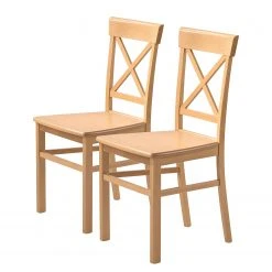 Schösswender Chaises Romeo (lot de 2) - Hêtre massif
