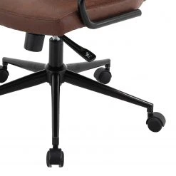 Ars manufacti Chaise de bureau Byram - Microfibre / Métal - Marron vintage / Noir mat 9 Ars manufacti Chaise de bureau Byram - Microfibre / Métal - Marron vintage / Noir mat -Chaises Soldes 1000201105 200206 10591300012 DETAILS P000000001000201105