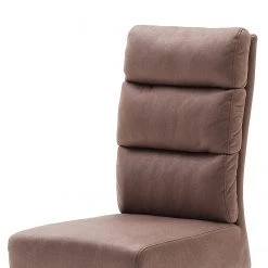 Fredriks Chaises cantilever Redan (lot de 2) - Microfibre / Acier - Marron vintage - Noir -Chaises Soldes 1000201146 200317 18343200025 DETAILS P000000001000201146