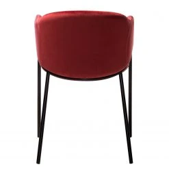 Mørteens Chaise à accoudoirs Koloa I - Velours / Acier - Bordeaux / Noir 22 Mørteens Chaise à accoudoirs Koloa I - Velours / Acier - Bordeaux / Noir -Chaises Soldes 1000205088 201105 13561200028 DETAILS P000000001000205088