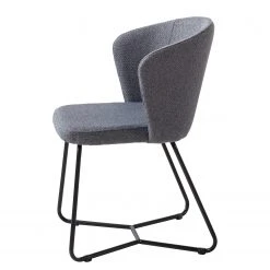 Mørteens Chaises à accoudoirs Tulia - Tissu / Acier - Gris foncé / Noir 23 Mørteens Chaises à accoudoirs Tulia - Tissu / Acier - Gris foncé / Noir -Chaises Soldes 1000205089 201013 18330300004 DETAILS P000000001000205089